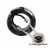 GOBOOST Antena amplificadora de señal Cable largo Conector N macho a macho N Cable coaxial de baja pérdida 30 M (cable de 100 pies)/50 M (capa C de 165 pies)